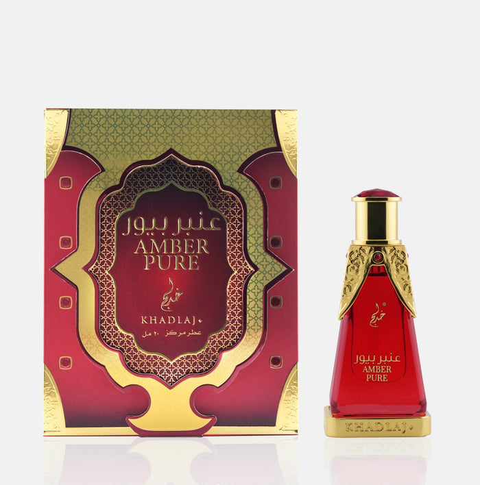 AMBER PURE 20 ML - Khadlaj Perfumes