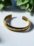 Ariana Hammered Cuff - Rustic Cuff