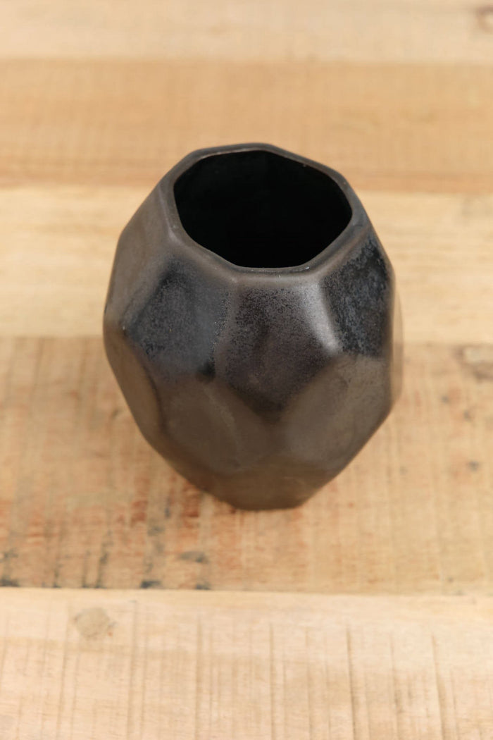 DBO Home Home Kitchen Vases Battuto Bud Vase in Mussel Mussel