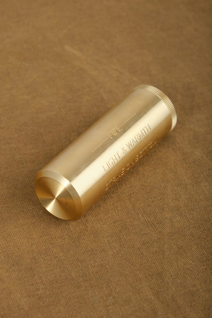 Fort Standard Home Objects Brass Fire Kit Brass / 1" Dia X 3.75" L