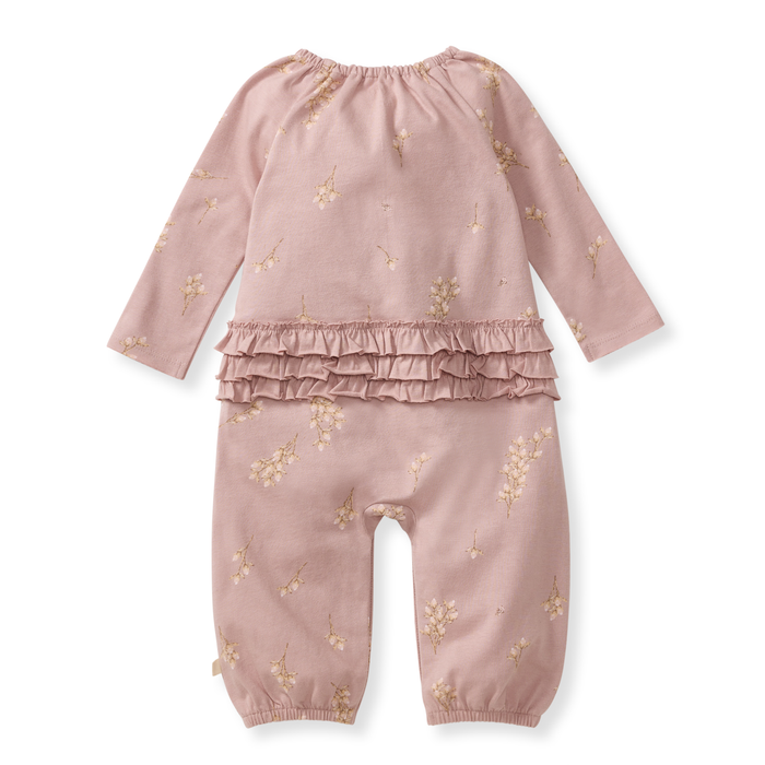 Budding Beauty Infant Jumpsuit - Premium Baby & Toddler Outfits from Burt's Bees Baby - Just $22.95! Shop now at Pat's Monograms
