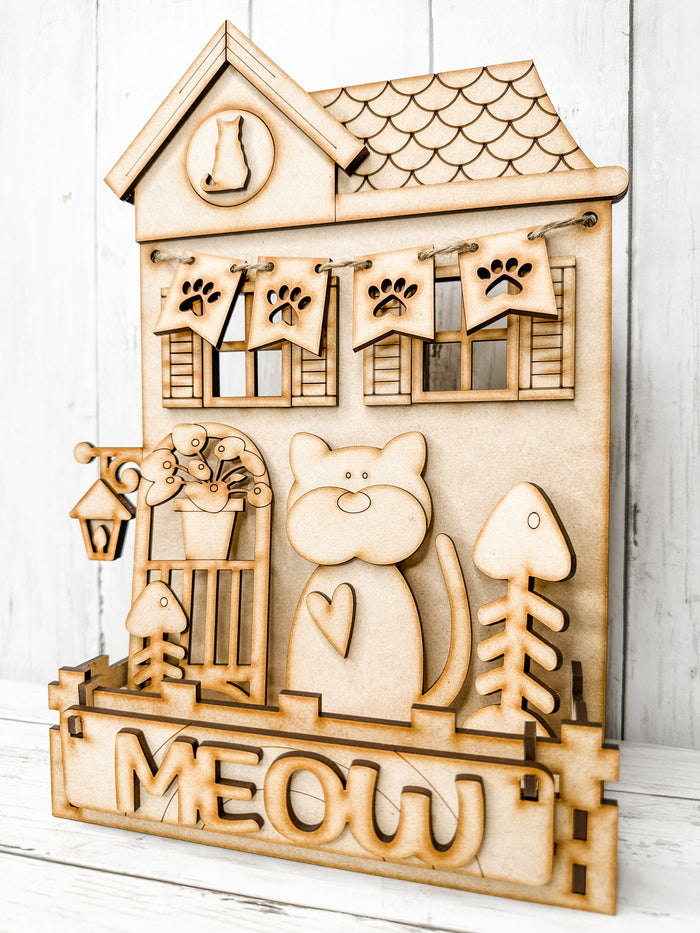 Cat Lover Insert for Interchangeable bases DIY Craft Kit