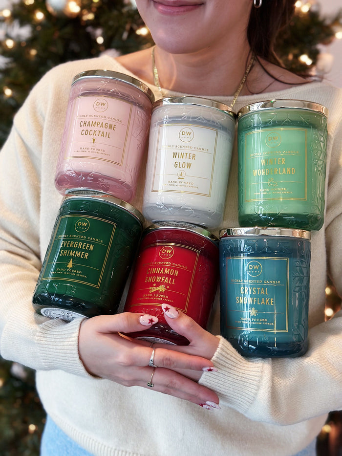 Champagne Cocktail Candle Double Wick