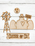 Chicken Insert for Interchangeable bases DIY Craft Kit