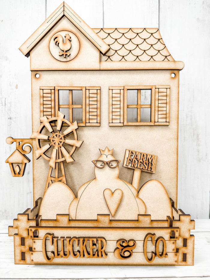 Chicken Insert for Interchangeable bases DIY Craft Kit