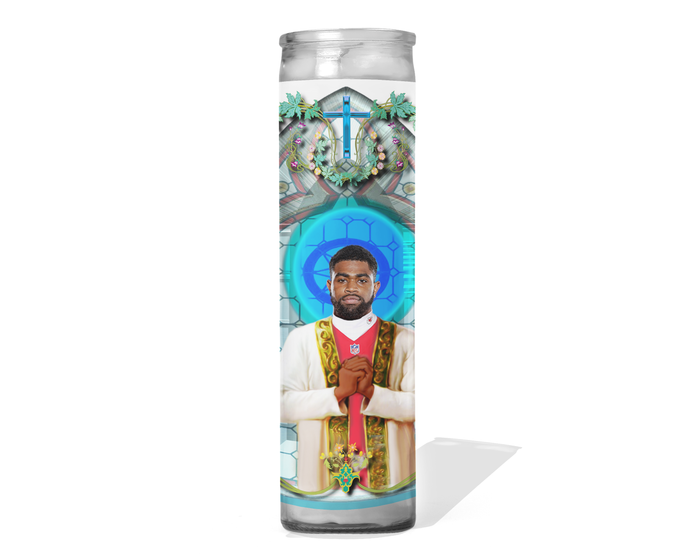 Clyde Edwards-Helaire Celebrity Prayer Candle -  Kansas City Chiefs