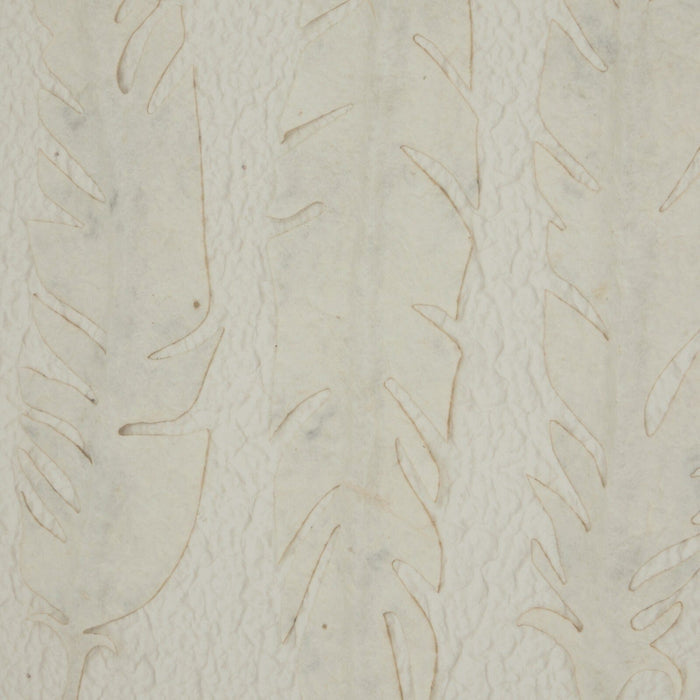 Cyrus Cream Feather Print Wall Art in Wooden Frame Accessories