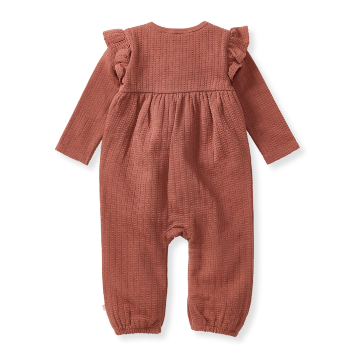 Dotted Rib Infant Jumpsuit - Premium Baby & Toddler Outfits from Burt's Bees Baby - Just $22.95! Shop now at Pat's Monograms