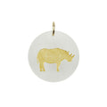 Eden Rhino Charm (WS) - Moon and Lola