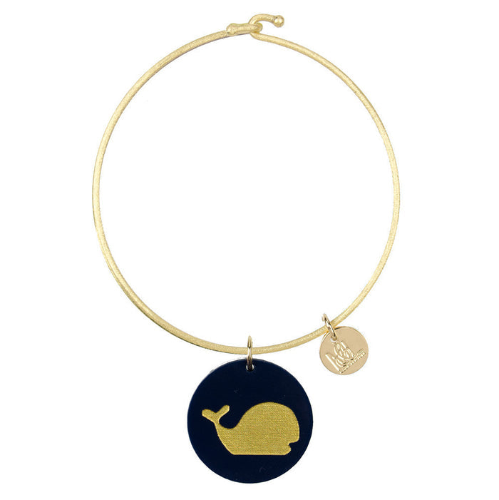 I found this at #moonandlola! - Eden Whale Charm Bangle