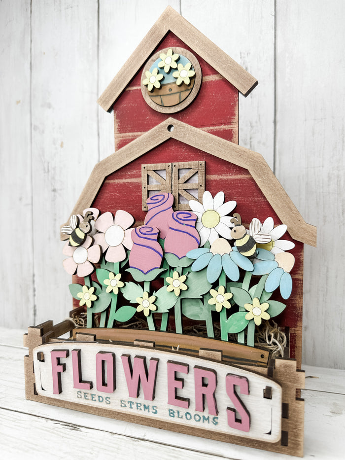 Flowers Insert for Interchangeable bases DIY Craft Kit