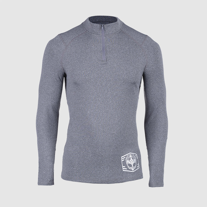 Half Zip, Grimfrost Clan, Grey - Grimfrost