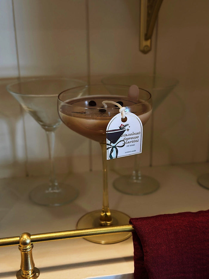 Hazelnut Espresso Martini Single Wick Candle
