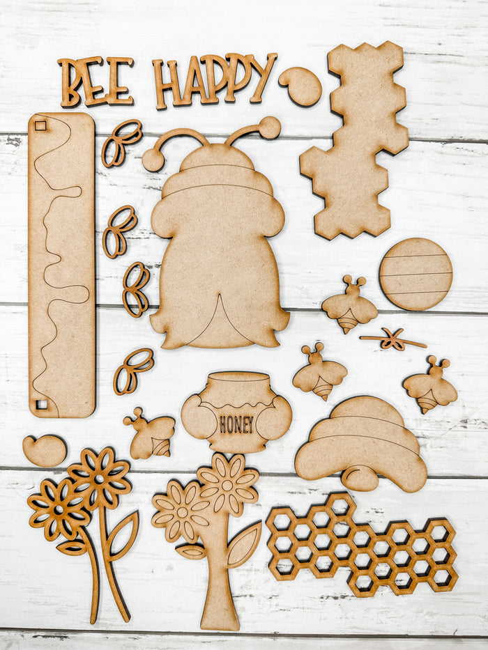 Honey Bee Insert for Interchangeable bases DIY Craft Kit