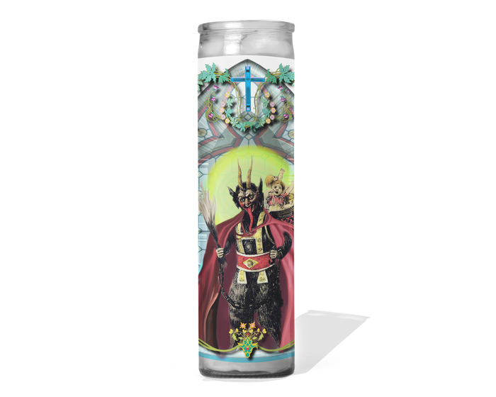 Krampus - Christmas Celebrity Prayer Candle