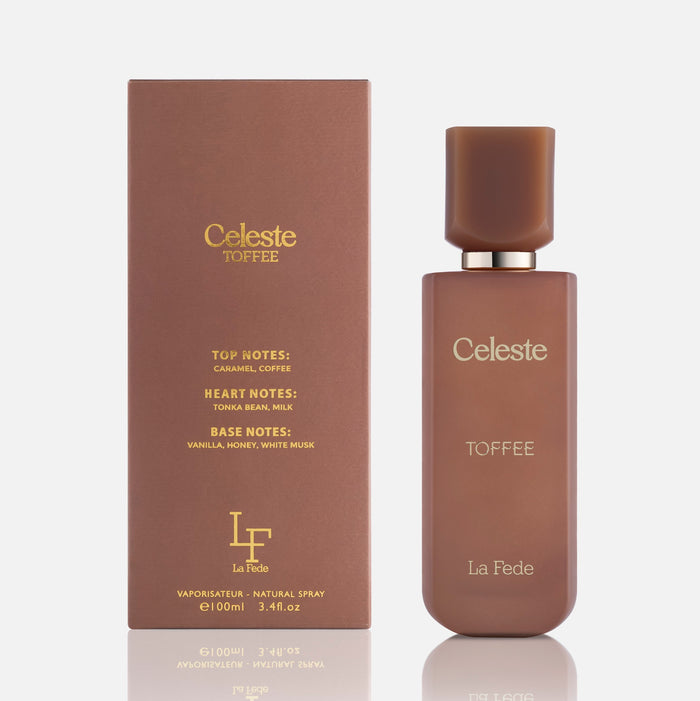 LA FEDE CELESTE TOFFEE 100 ML EAU DE PARFUM - Khadlaj Perfumes
