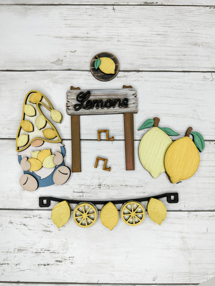 Lemons Insert for Interchangeable bases DIY Craft Kit