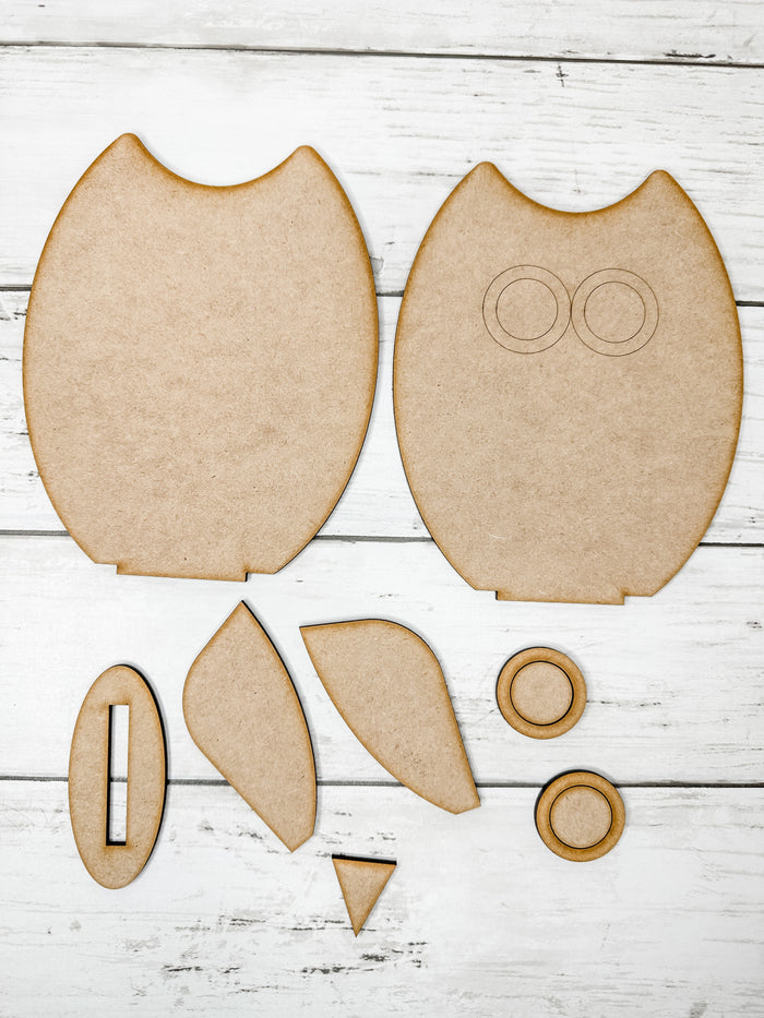 Little Standing Owl DIY Kit