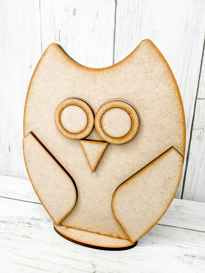 Little Standing Owl DIY Kit