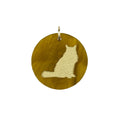 I found this at #moonandlola! - Eden Longhaired Cat Charm Tiger's Eye