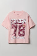 Luxe Heavy Cotton Strawberry Shortcake Graphic T-Shirt