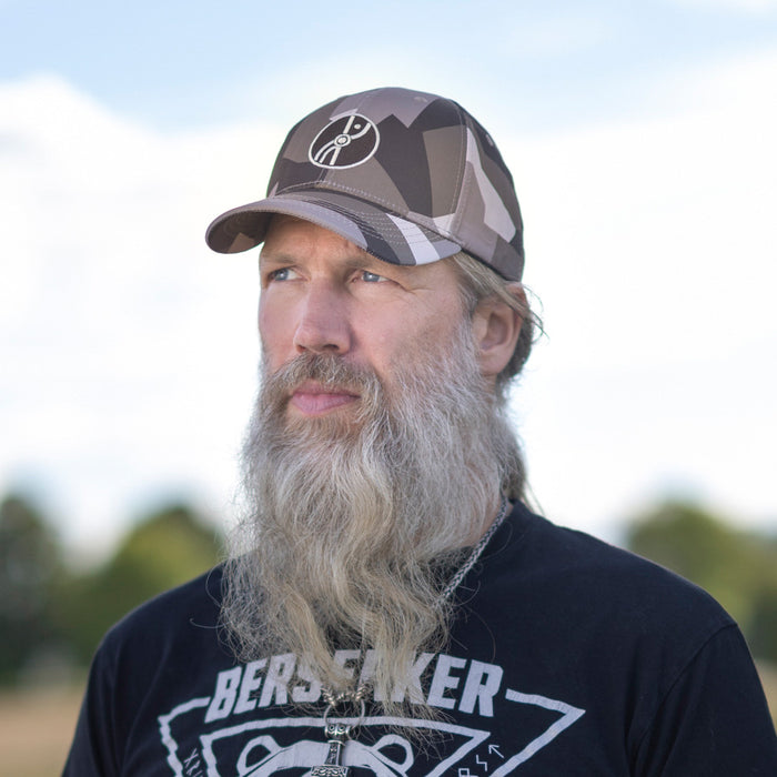M90 Baseball Cap, Brown Camo - Grimfrost