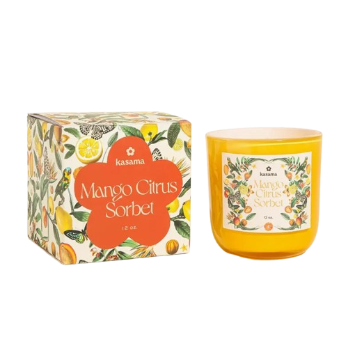 Mango Citrus Sorbet Soy Candle