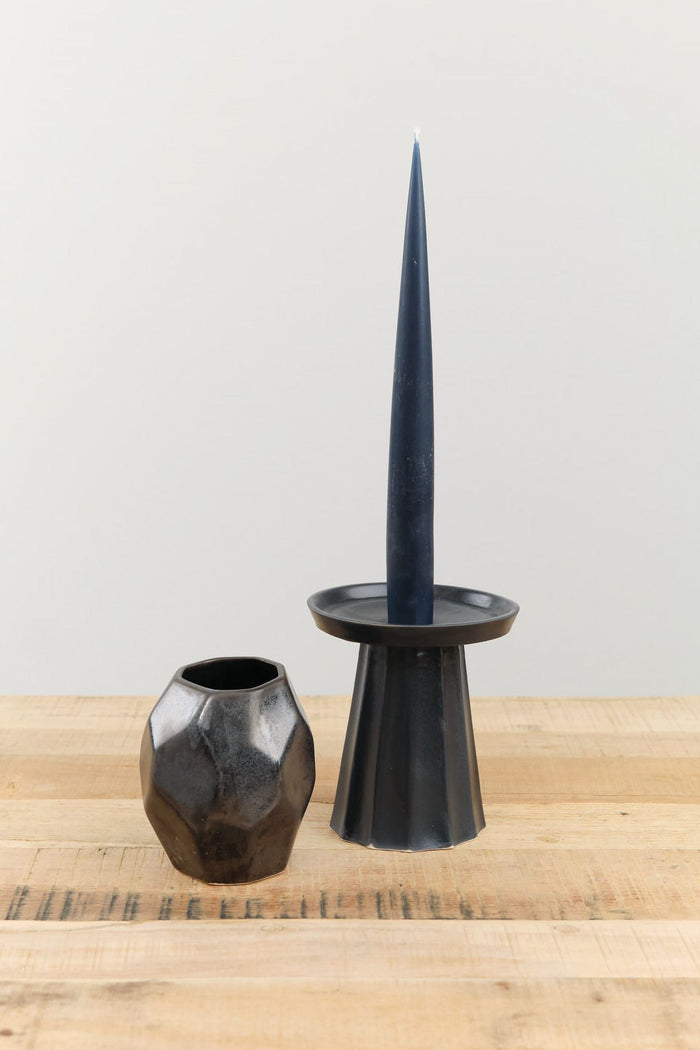 DBO Home Home Candle Holders Medium Fluted Candlestick