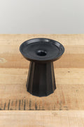 DBO Home Home Candle Holders Medium Fluted Candlestick Mussel
