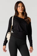 Off Shoulder Long Sleeve Top
