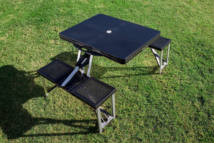 Ohio State Buckeyes - Picnic Table Portable Folding Table with Seats Picture Frame - YinzerShop
