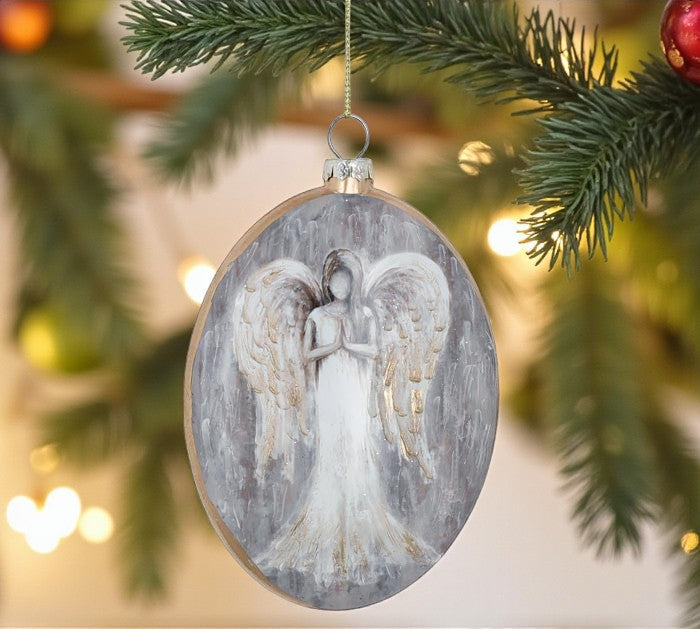 Ornament Rustic Angel - Premium Christmas Ornament from Burton and Burton - Just $11.95! Shop now at Pat's Monograms