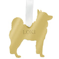 I found this at #moonandlola! - Personalized Husky Ornament