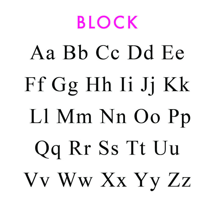 I found this at #moonandlola! - Block Font Sheet