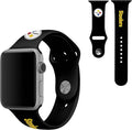 Pittsburgh Steelers Watchband - Durable Silicone Apple Watch Band 42mm Adjustable Apple Watch Band - YinzerShop