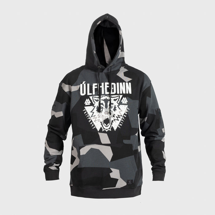 Premium Hoodie, Ulfhedinn, M90 Grey Camo - Grimfrost