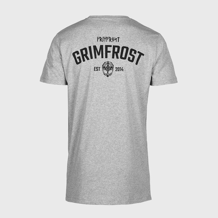 Premium Tee, Est. 2014, Grey - Grimfrost