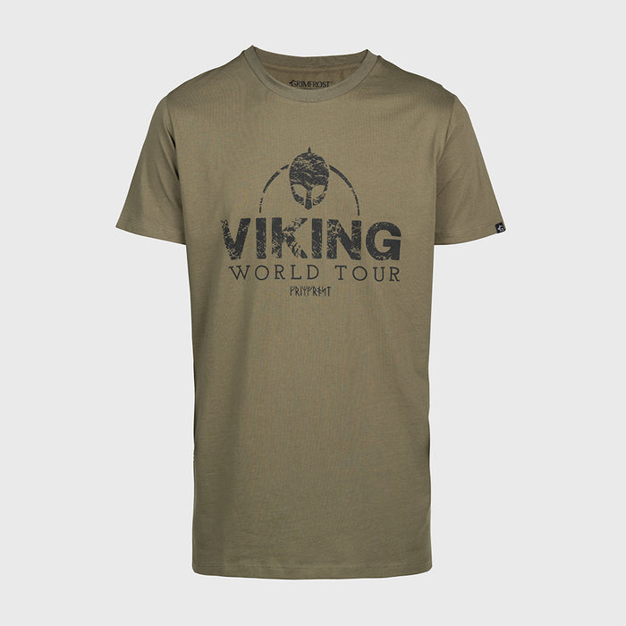 Premium Tee, World Tour, Green - Grimfrost