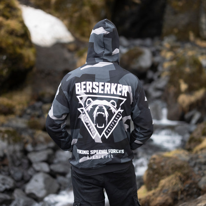 Premium Zoodie, Berserker, M90 Grey Camo - Grimfrost