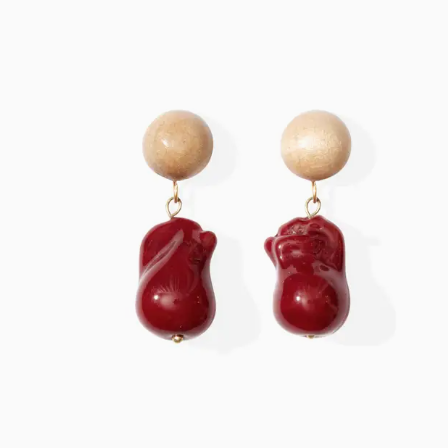 Red Earrings