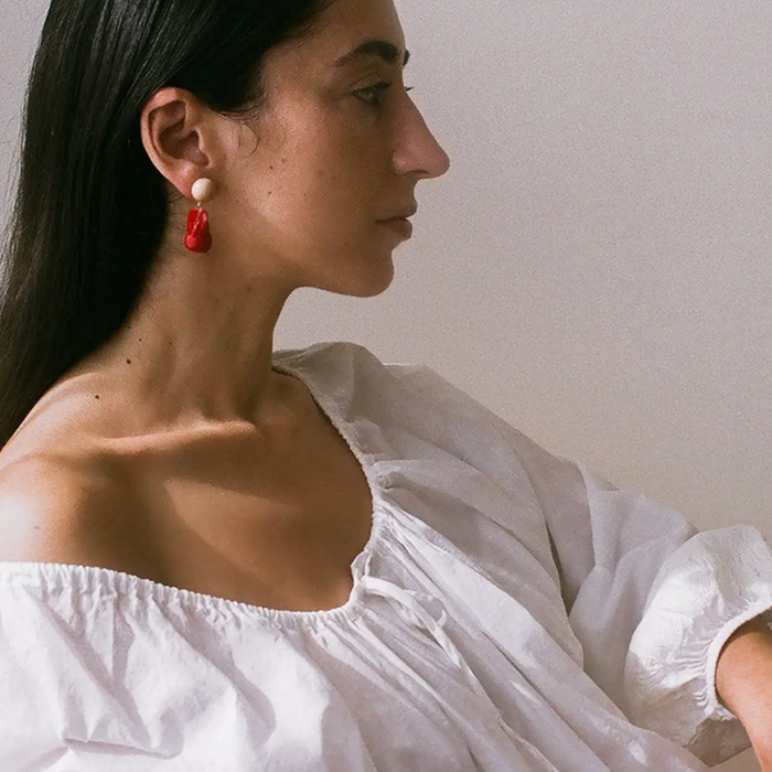 Red Earrings