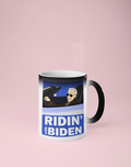 Ridin' with Biden - Biden/Harris Color Changing Mug - Reveals Secret Message w/ Hot Water