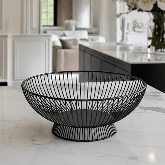 Rosi Black Wire Decorative Bowl Accessories