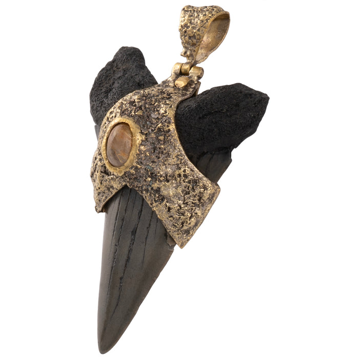 Rutilated Quartz Meg Pendant