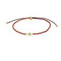 Seed Bead Evil Eye Bracelet