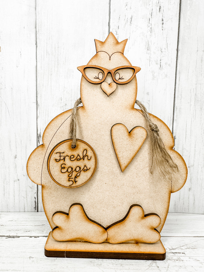 Single Standing Hen DIY Kit