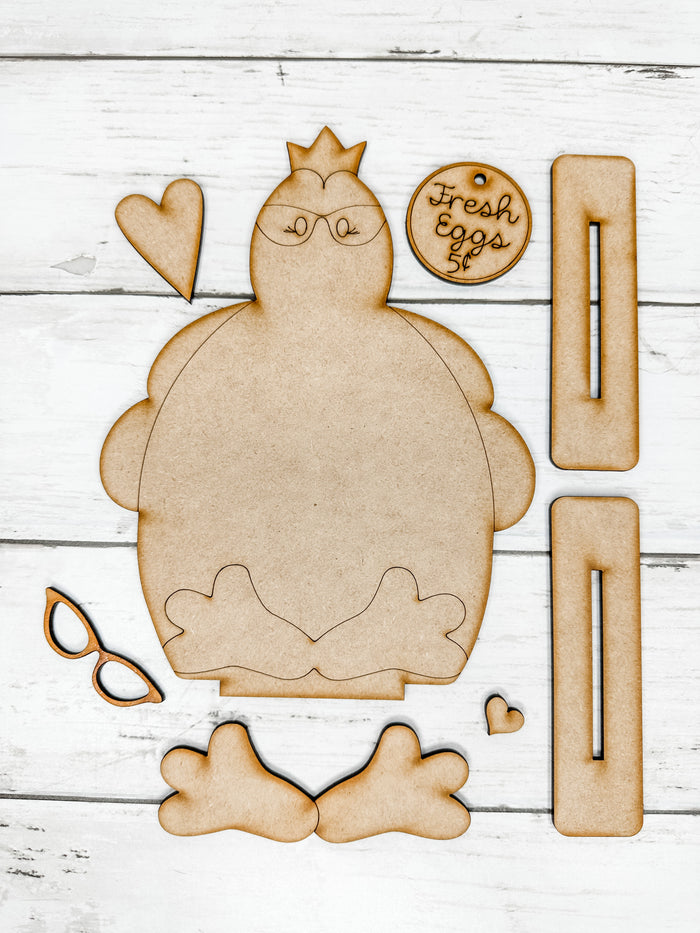 Single Standing Hen DIY Kit