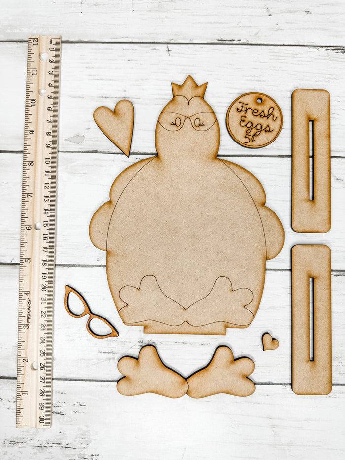Single Standing Hen DIY Kit