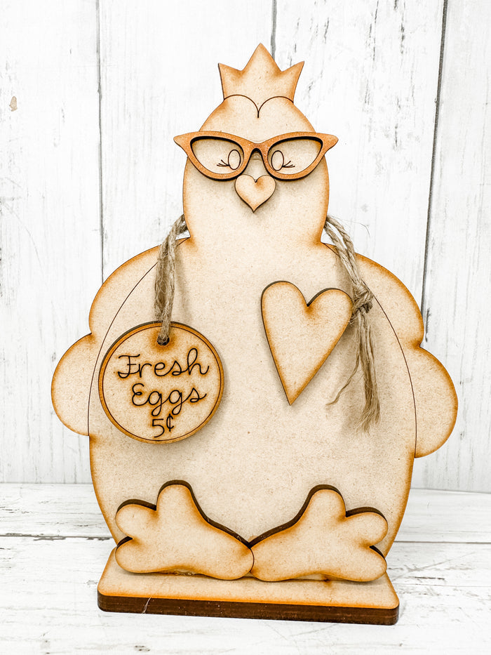 Single Standing Hen DIY Kit