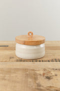 DBO Home Home Vessels Small Bare Lidded Vessel in Snowflake Snowflake